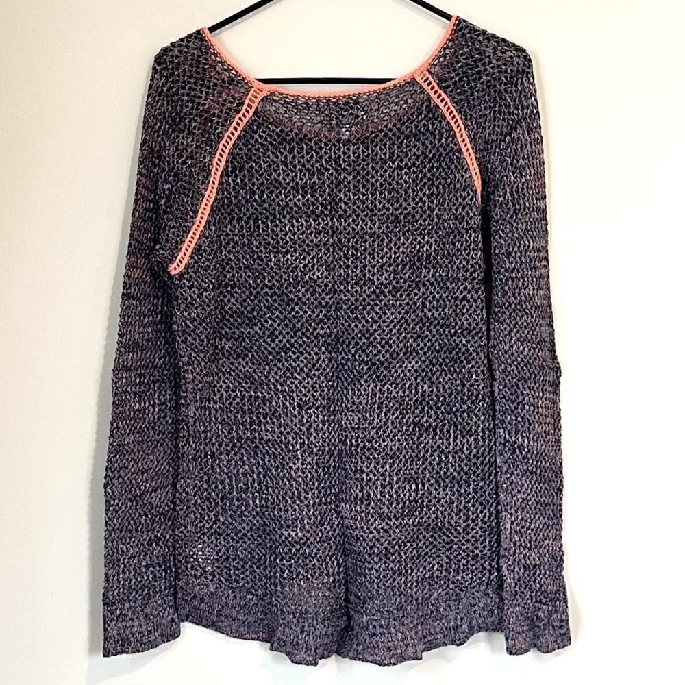 American Eagle Crochet Knit Sweater - Large - Picture 5 of 5